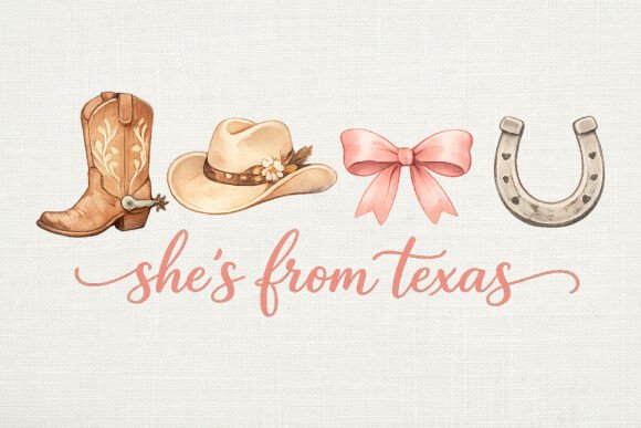 Download Texas Cowgirl Coquette Bow PNG Design - Cowgirl Collection