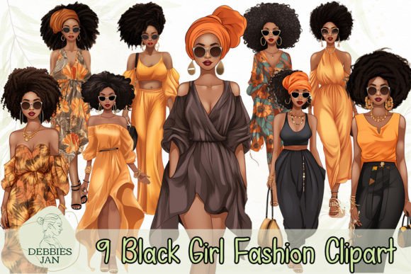 Download Fashionable Black Beauty Clipart - Beauty clipart Collection