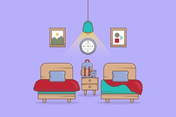 Download Bedroom Child Illustration - Child illustration Collection