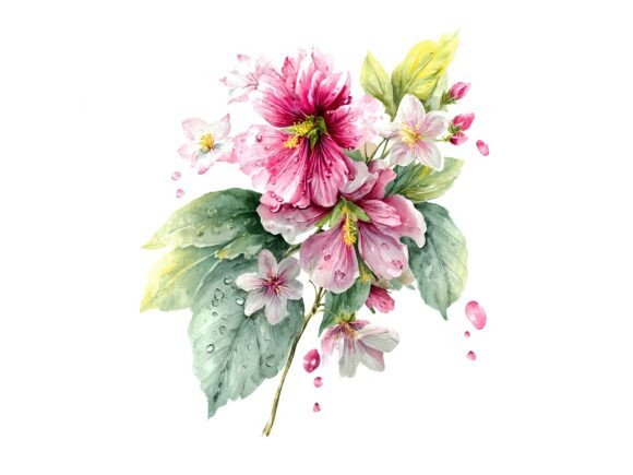 Download 7 Romantic Botanical Beauty Clipart - Beauty clipart Collection