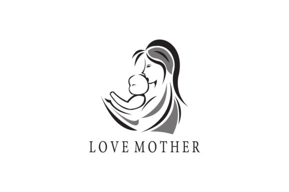 Download Mother and Child Illustration Love Symbo - Premium Resources