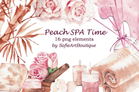 Download Watercolor Pink SPA Beauty Clipart Png - Beauty clipart Collection