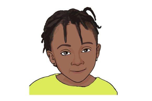 Download Adorable African Child Illustration - Child illustration Collection